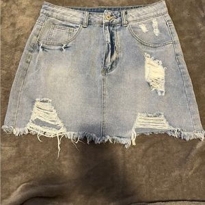 Never worn jean skirt